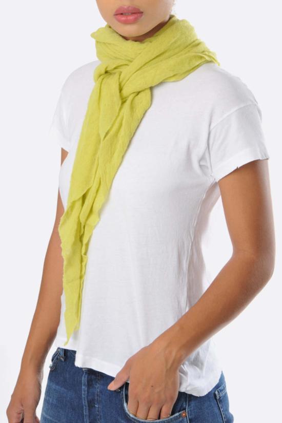  보또 쥐세페 머플러/스카프 보토 주세페 클래식 니트 다이아몬드 캐시미어 스카프 샤르트르즈 - BOTTO GIUSEPPE