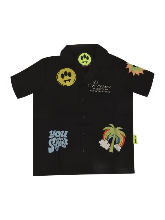 25SS [키즈] 바로우 셔츠 S5BKJUSI020 110 Black