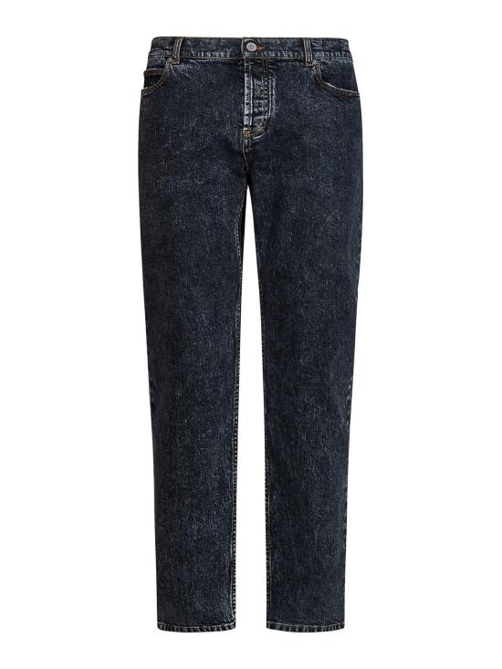  발망 스트레이트 팬츠 AH1MG000DD100PC Black