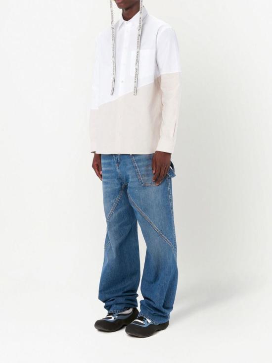  JW앤더슨 긴팔 셔츠 SH0223PG1140045 White - JW ANDERSON