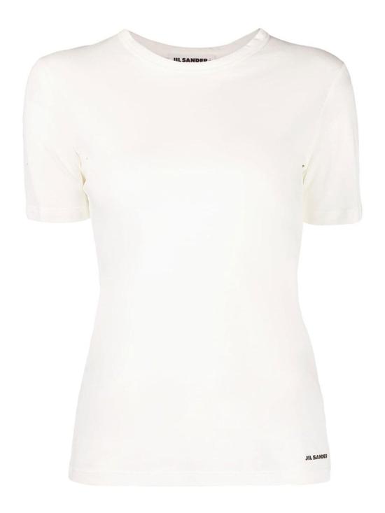  질샌더 반팔 티셔츠 J40GC0005J45031100 White