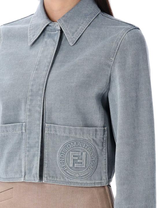 25SS 펜디 자켓 FLF811ASMB F1RX3 Blu - FENDI