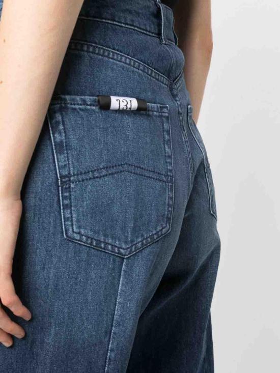  엠포리오 아르마니 스트레이트 팬츠 6R2J312DACZ0941 Blue - EMPORIO ARMANI