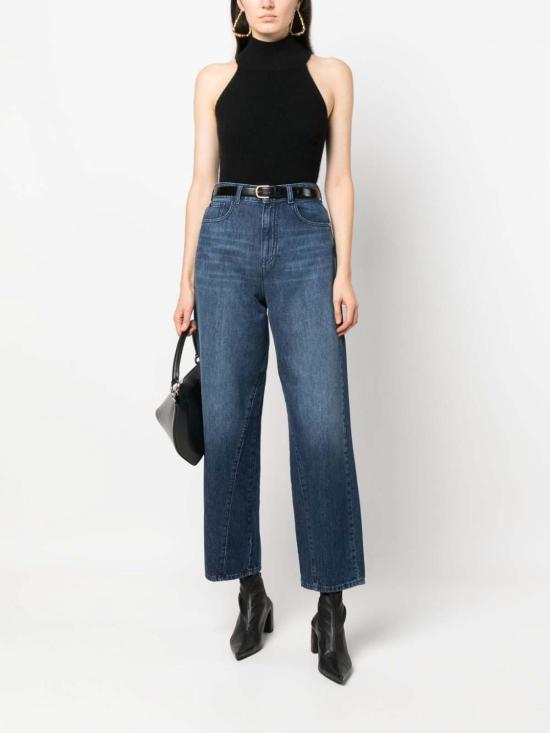  엠포리오 아르마니 스트레이트 팬츠 6R2J312DACZ0941 Blue - EMPORIO ARMANI