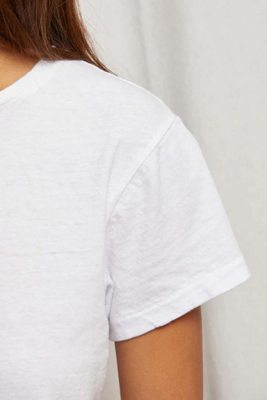  퍼펙트 화이트 티 반팔 티셔츠 리사 반팔 면 티셔츠 화이트 - PERFECT WHITE TEE
