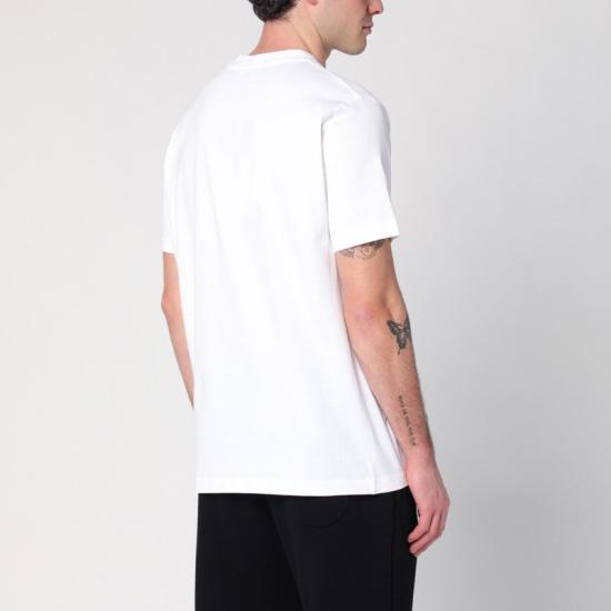 25SS 오프화이트 반팔 셔츠 OMAA027C99JER017 XI OFFW 0110 323 white - OFF WHITE