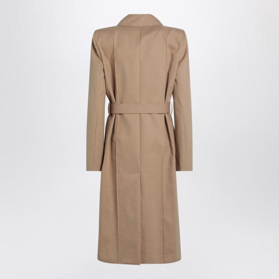 25SS 알렉산더 맥퀸 코트 810431QFABB XI ALEXQ 2001 102 beige - ALEXANDER MCQUEEN