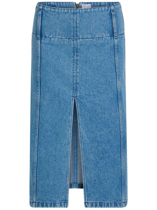 25SS 파투 미디 스커트 SK0770216 640B HERITAGE BLUE WASH