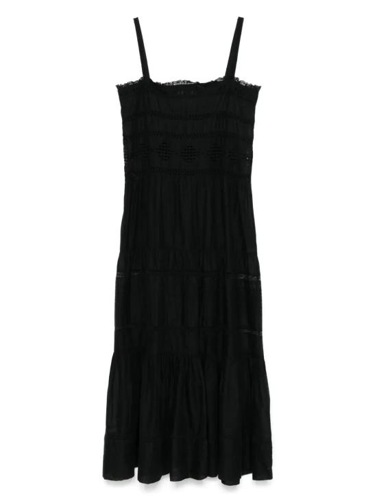 25SS 이자벨마랑에뚜왈 롱 원피스 RO0708FA C1J15E 01BK BLACK - ISABEL MARANT ETOILE