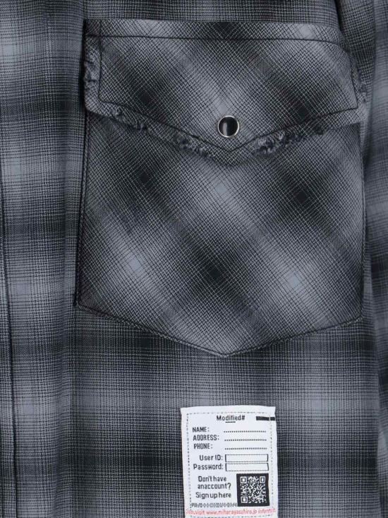 25SS 메종 미하라 야스히로 자켓 J14SH183GRAY DOM - MAISON MIHARA YASUHIRO