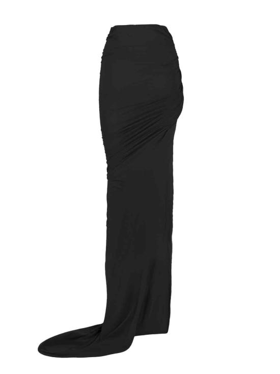 25SS 릭 오웬스 롱 스커트 RO01E7366 UCDB 09 Black - RICK OWENS