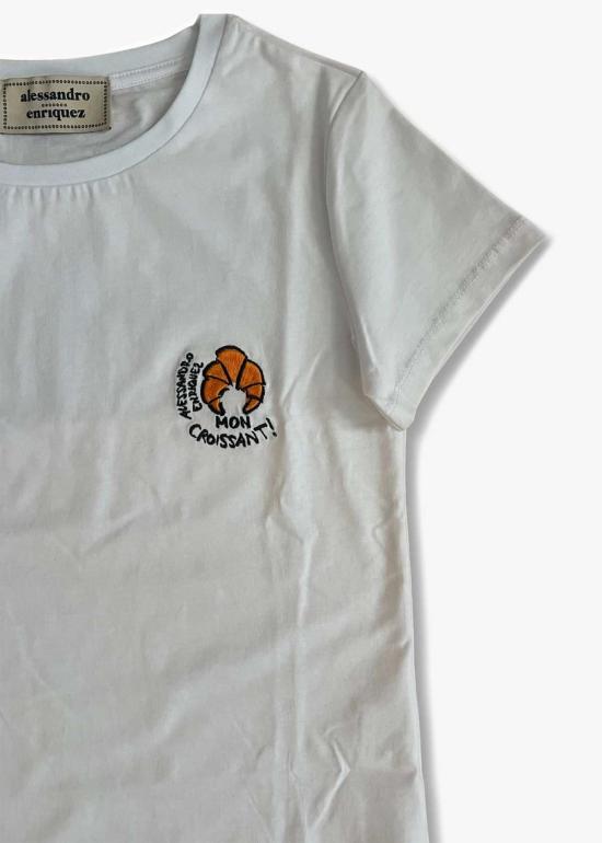 Alessandra Enriquez 반팔 티셔츠 셔츠 107 카라멜/크로아상 - OTHER BRANDS