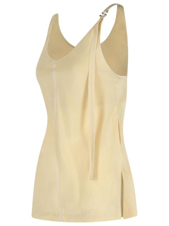 25SS 스포트막스 민소매 티셔츠 2512161032001 Ivory - SPORTMAX