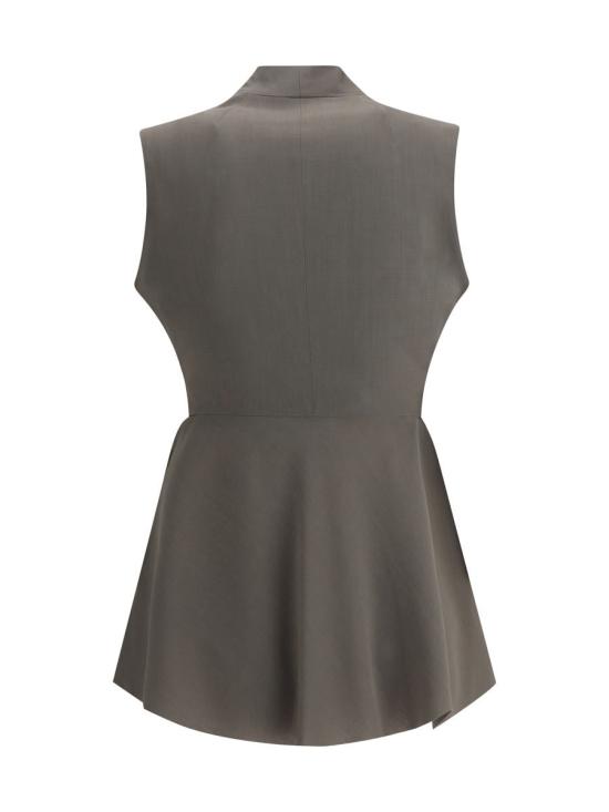 25SS 릭 오웬스 베스트 RP01E7709WLP 34 Brown - RICK OWENS