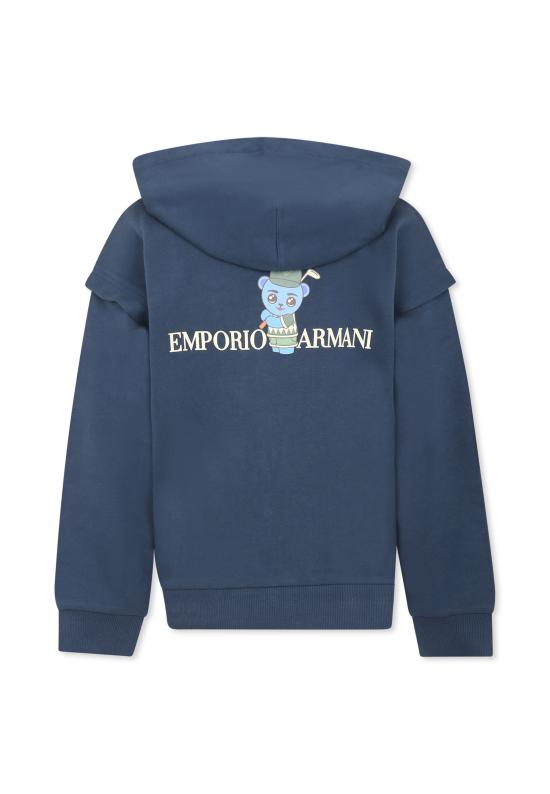 25SS [주니어] 엠포리오 아르마니 트레이닝 상의 EB000271 AF13552 UB150 BLUE - EMPORIO ARMANI