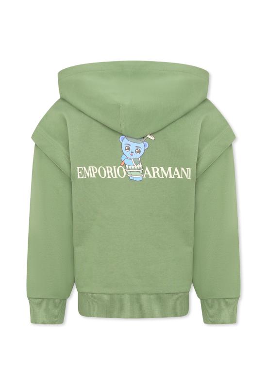 25SS [주니어] 엠포리오 아르마니 트레이닝 상의 EB000271 AF13552 U7201 GREEN - EMPORIO ARMANI