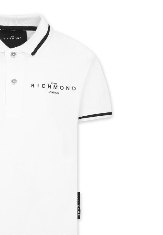 25SS [키즈] 리치몬드 폴로 셔츠 RBP25010PO WHITE - RICHMOND
