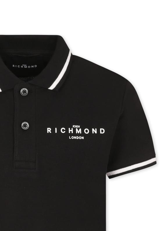 25SS [키즈] 리치몬드 폴로 셔츠 RBP25010PO BLACK - RICHMOND