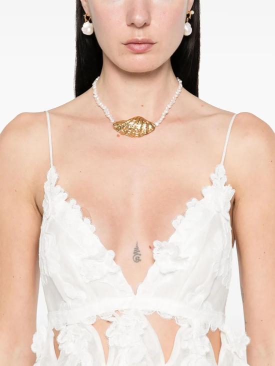 25SS 짐머만 숏 원피스 2387DR251 IVORY IVO - ZIMMERMANN