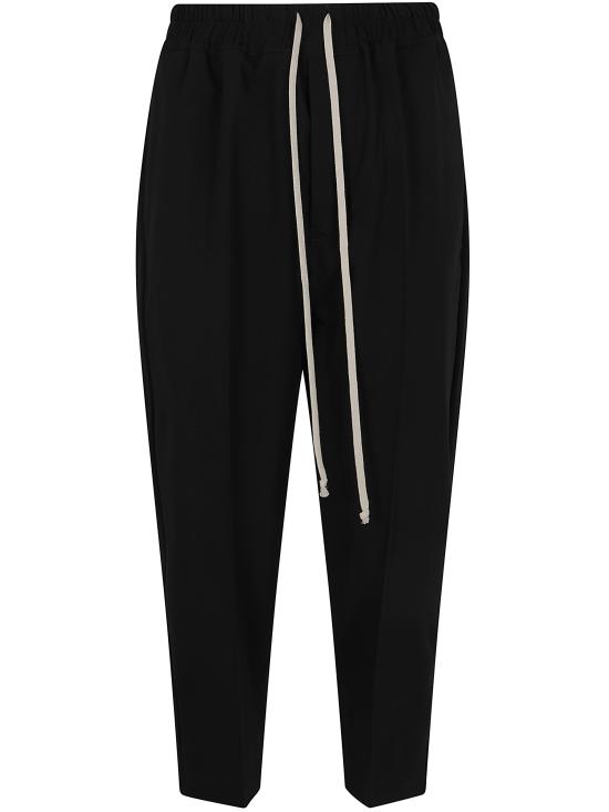 25SS 릭 오웬스 스트레이트 팬츠 RP01E7303 WLP 09 BLACK - RICK OWENS