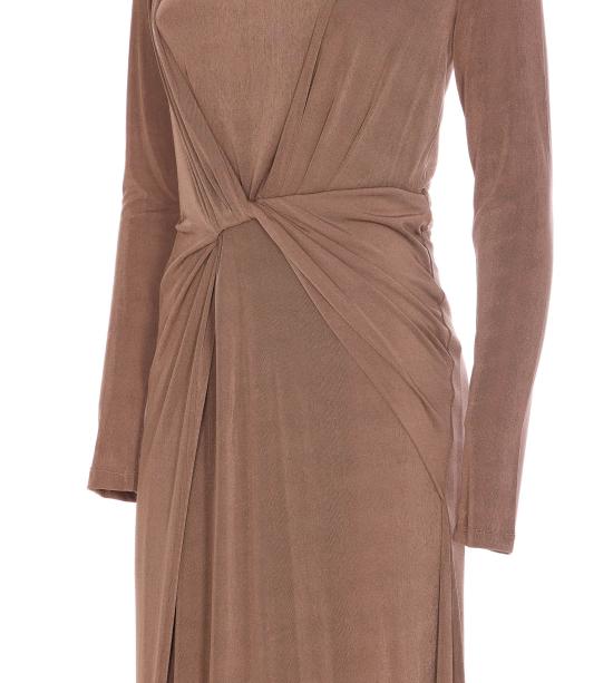 25SS 엘레 미디 원피스 0164 MARRONE Beige - ELEH