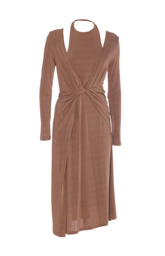 25SS 엘레 미디 원피스 0164 MARRONE Beige