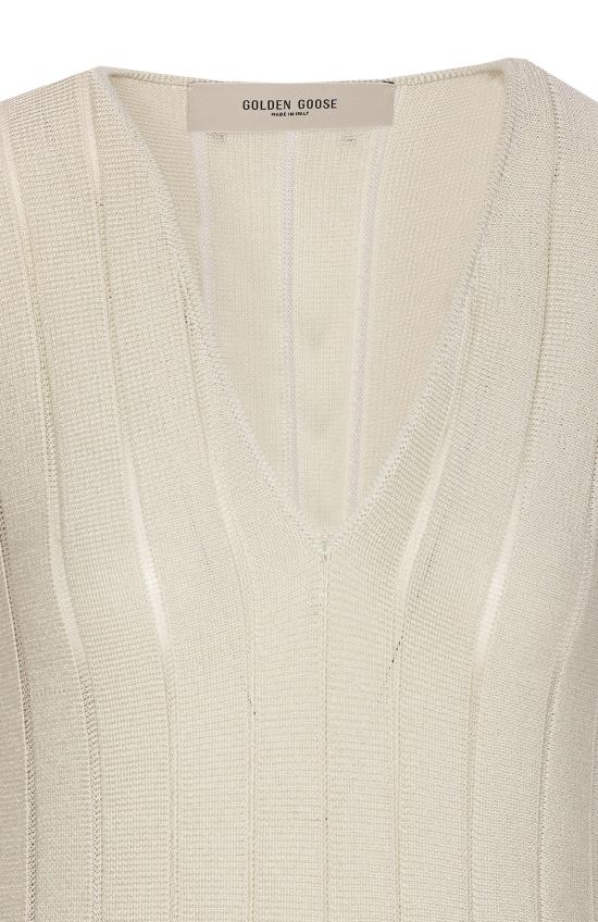 25SS 골든구스 숏 원피스 GWP02159 P00183335153 White - GOLDEN GOOSE