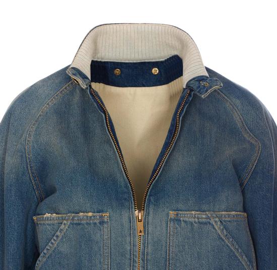 25SS 골든구스 자켓 GWP01612 P00125850100 Blue - GOLDEN GOOSE