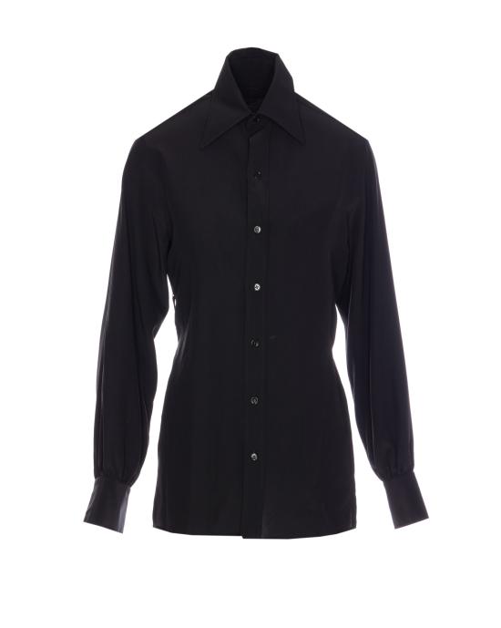25SS MM6 메종마르지엘라 셔츠 S62DT0037 M35441900 Black