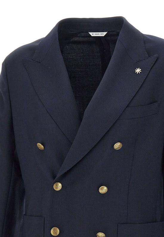 25SS 마뉴엘리츠 수트 자켓 3832G2738Y 25313489 Blue - MANUEL RITZ