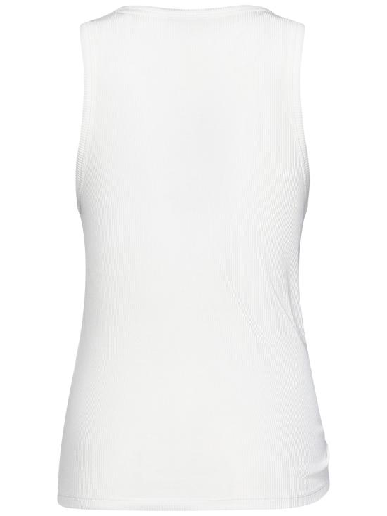 25SS 파코라반 민소매 티셔츠 24FJTE165CO0530 P100 White - PACO RABANNE