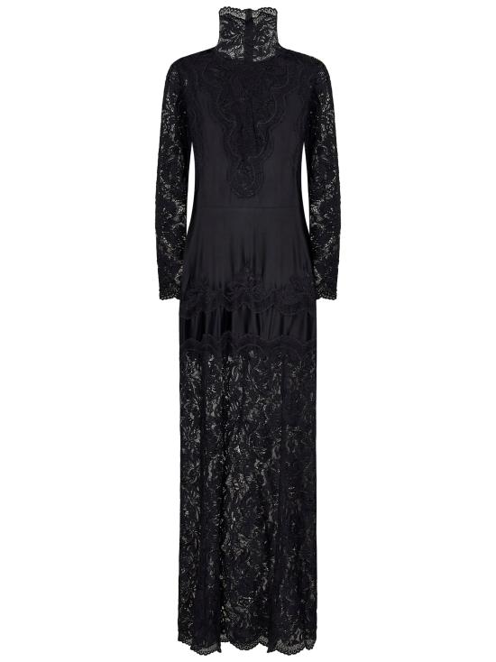 25SS 파코라반 롱 원피스 25PJRO043PA0170 P001 Black