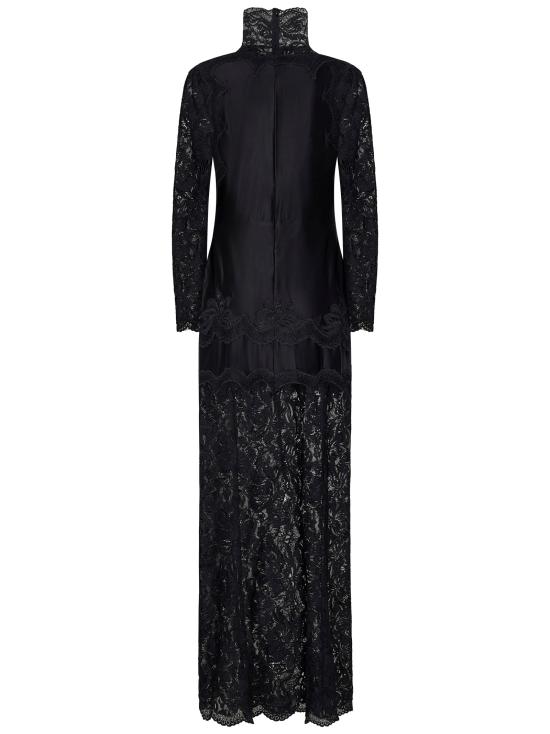 25SS 파코라반 롱 원피스 25PJRO043PA0170 P001 Black - PACO RABANNE