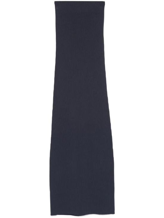 25SS 막스마라 롱 스커트 2511301053600 163011 Blu marino