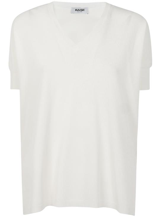 25SS 베이스 스웨터 B1577 694 002 MILK