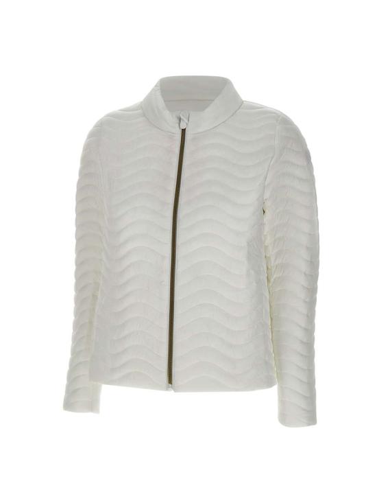 25SS 세이브더덕 자켓 D32199W IRIS2000000 White - SAVE THE DUCK