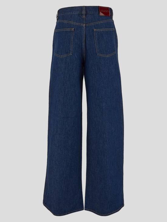 25SS 구찌 데님 팬츠 812268 XDC5F4100 Blue - GUCCI
