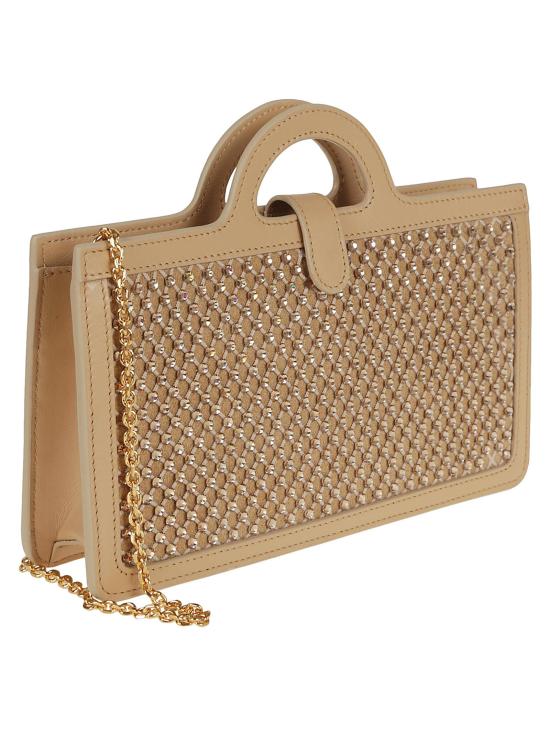 25SS 마르니 지갑 PFMO0083U3 P6450 00W54 CAMEL BROWN - MARNI