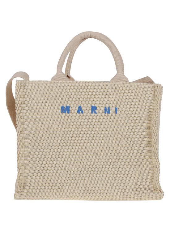 25SS 마르니 토트백 SHMP0077U0 P3860 00W11 SILK WHITE