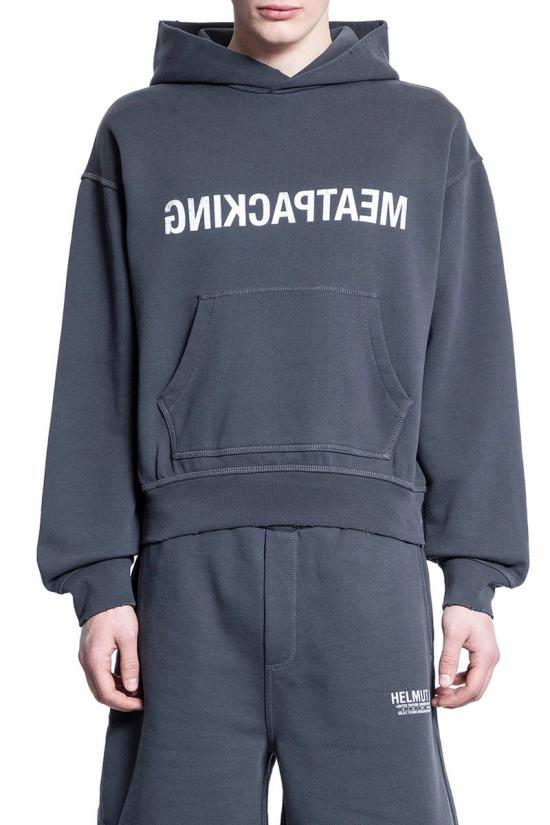 25SS 헬무트랭 후드 티셔츠 O10HM519V17 DOM