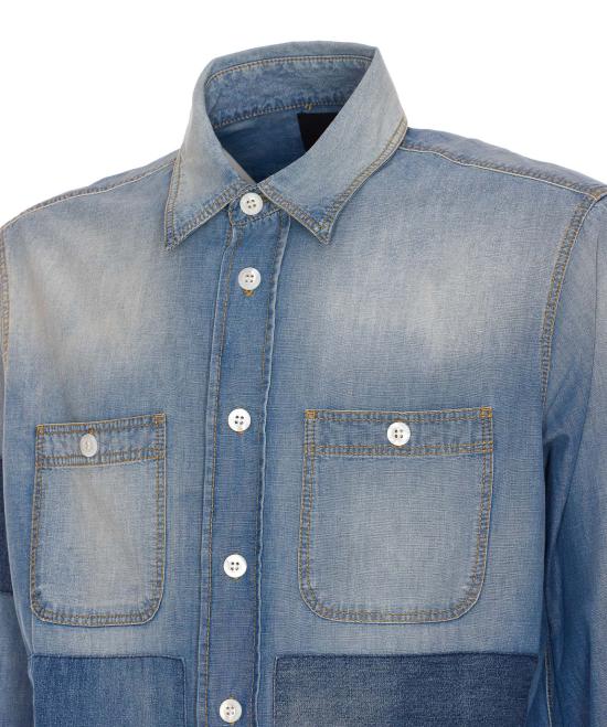 25SS 지방시 데님 셔츠 BM613T5YCL 452 Blue - GIVENCHY