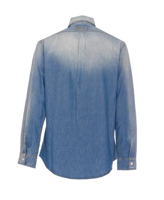 25SS 지방시 데님 셔츠 BM613T5YCL 452 Blue - GIVENCHY