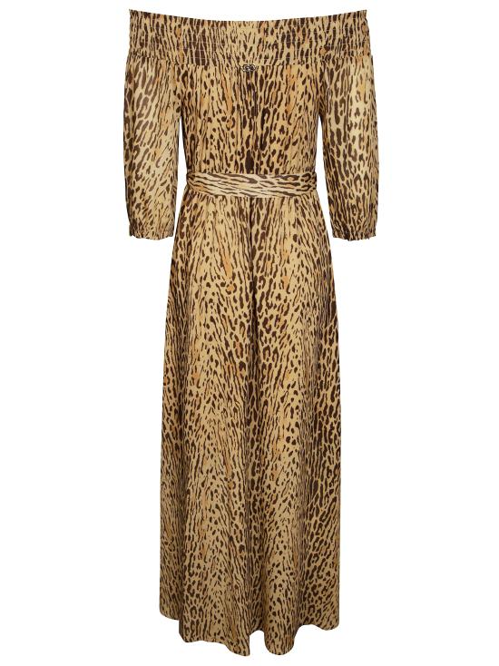 25SS 리우조 롱 원피스 WA5329T6867 M9550 M9550 Marrone - LIU JO