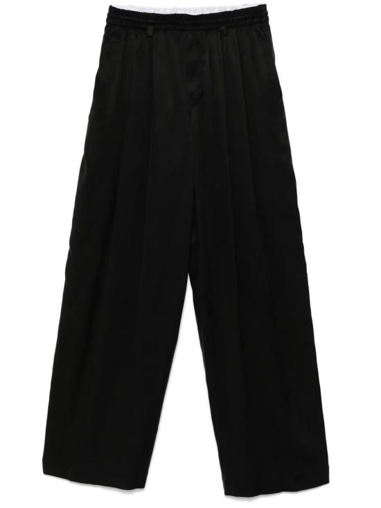 25SS 알렉산더 왕 스트레이트 팬츠 1WC2254844 001 BLACK - ALEXANDER WANG