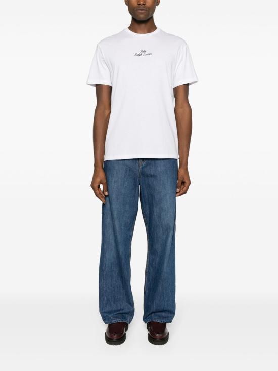 24FW 폴로 랄프로렌 반팔 티셔츠 710936585 002 White - POLO RALPH LAUREN