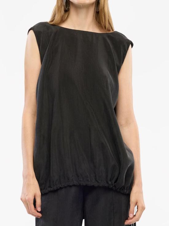 25SS ANOTHER TOMORROW 민소매 티셔츠 A424BL088TCBLACK Black - ANOTHER TOMORROW