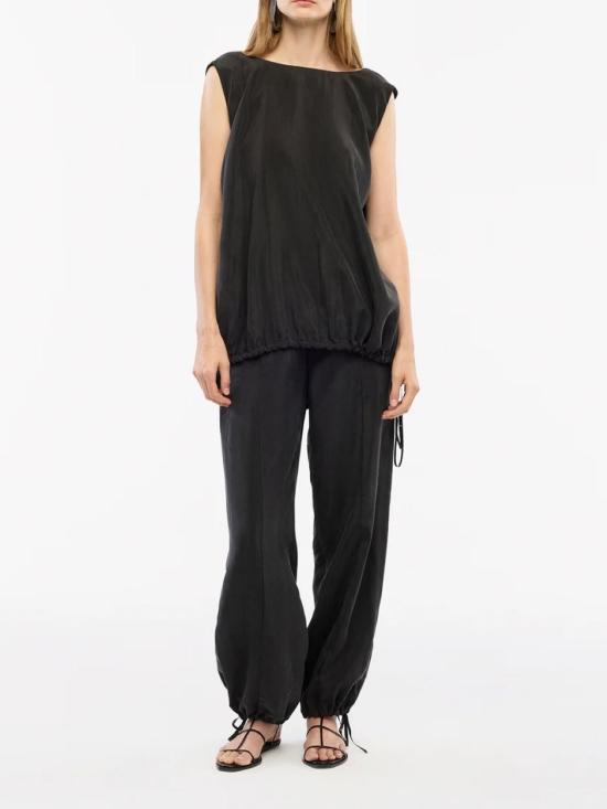 25SS ANOTHER TOMORROW 민소매 티셔츠 A424BL088TCBLACK Black - ANOTHER TOMORROW