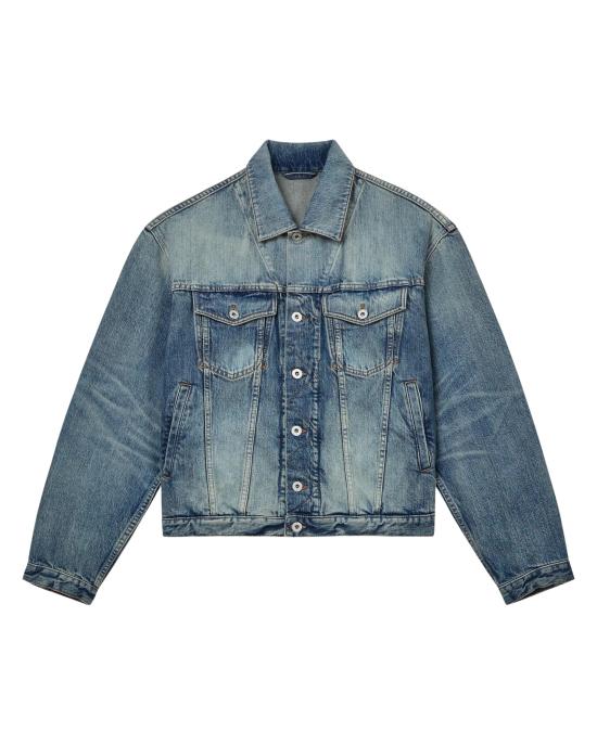 25SS 겐조 데님 자켓 FF55DV3026I7 DS MEDIUM STONE BLUE DENIM