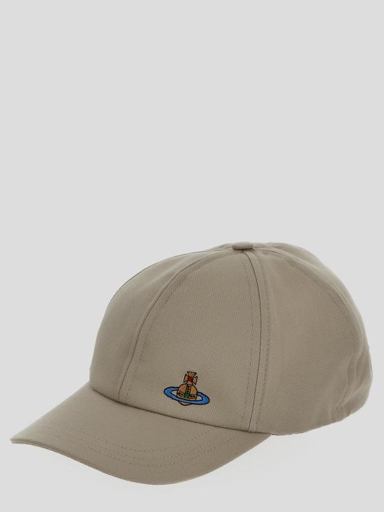 25SS 비비안웨스트우드 ORB 로고 볼 캡 81020019W00DDC403 DOM - VIVIENNE WESTWOOD