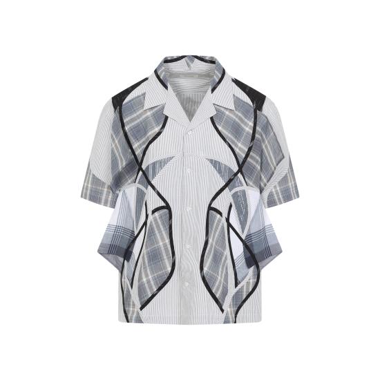 25SS 크레이그 그린 반팔 셔츠 CGSS25CWOSHI57 BLUE MIX - CRAIG GREEN